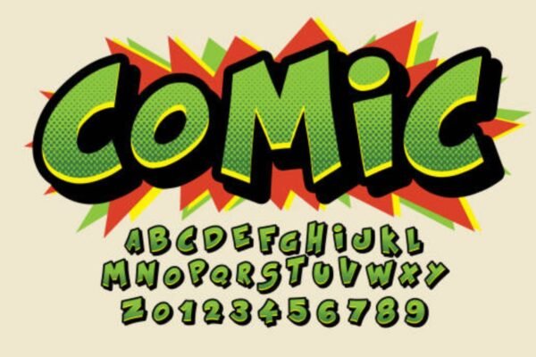 Fonts for Comic Lettering