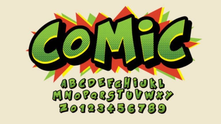 Fonts for Comic Lettering