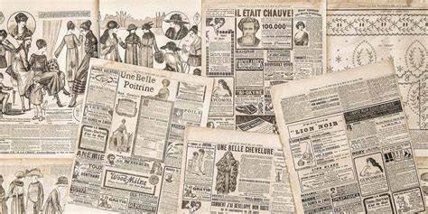 Newspaper Illustrations and Their Evolution Over Time